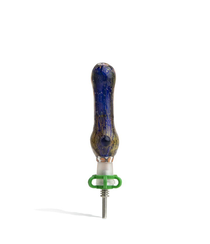 Double Thick Glass Nectar Collector 3 Front View on White Background