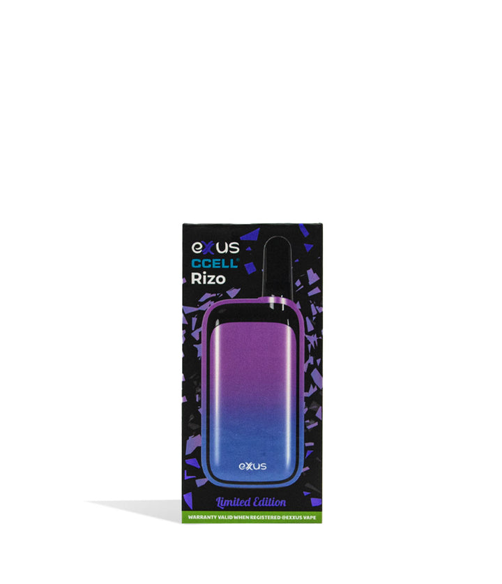 Nebula packaging Exxus Vape Rizo Cartridge Vaporizer on White Background