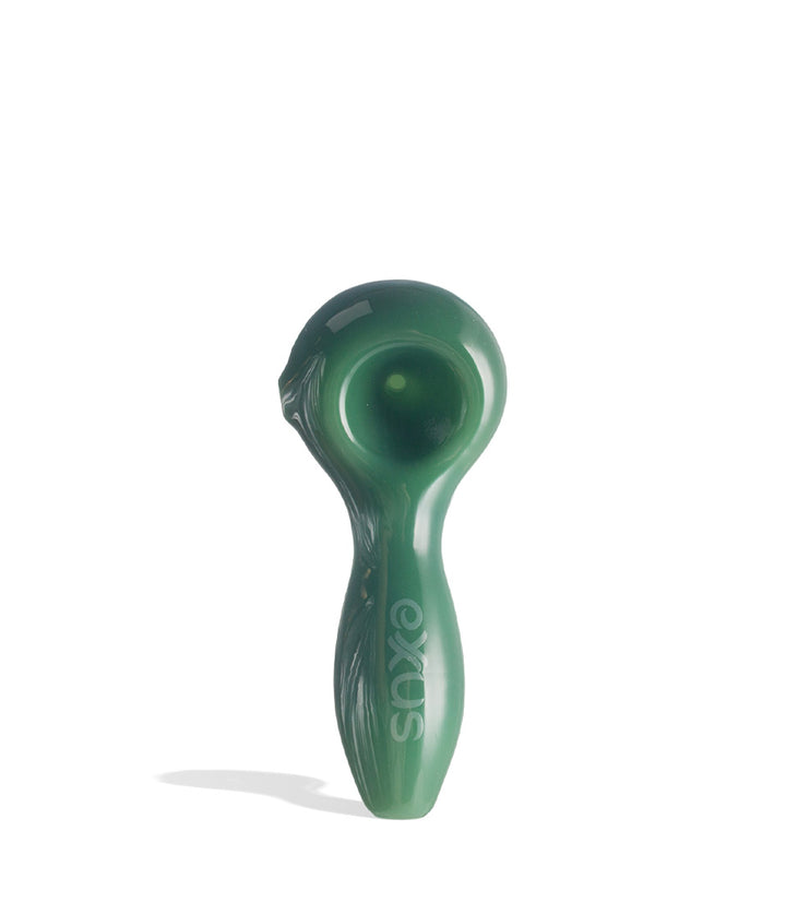 Jade Green Exxus Vape BUBL Hand Pipe Front View on White Background