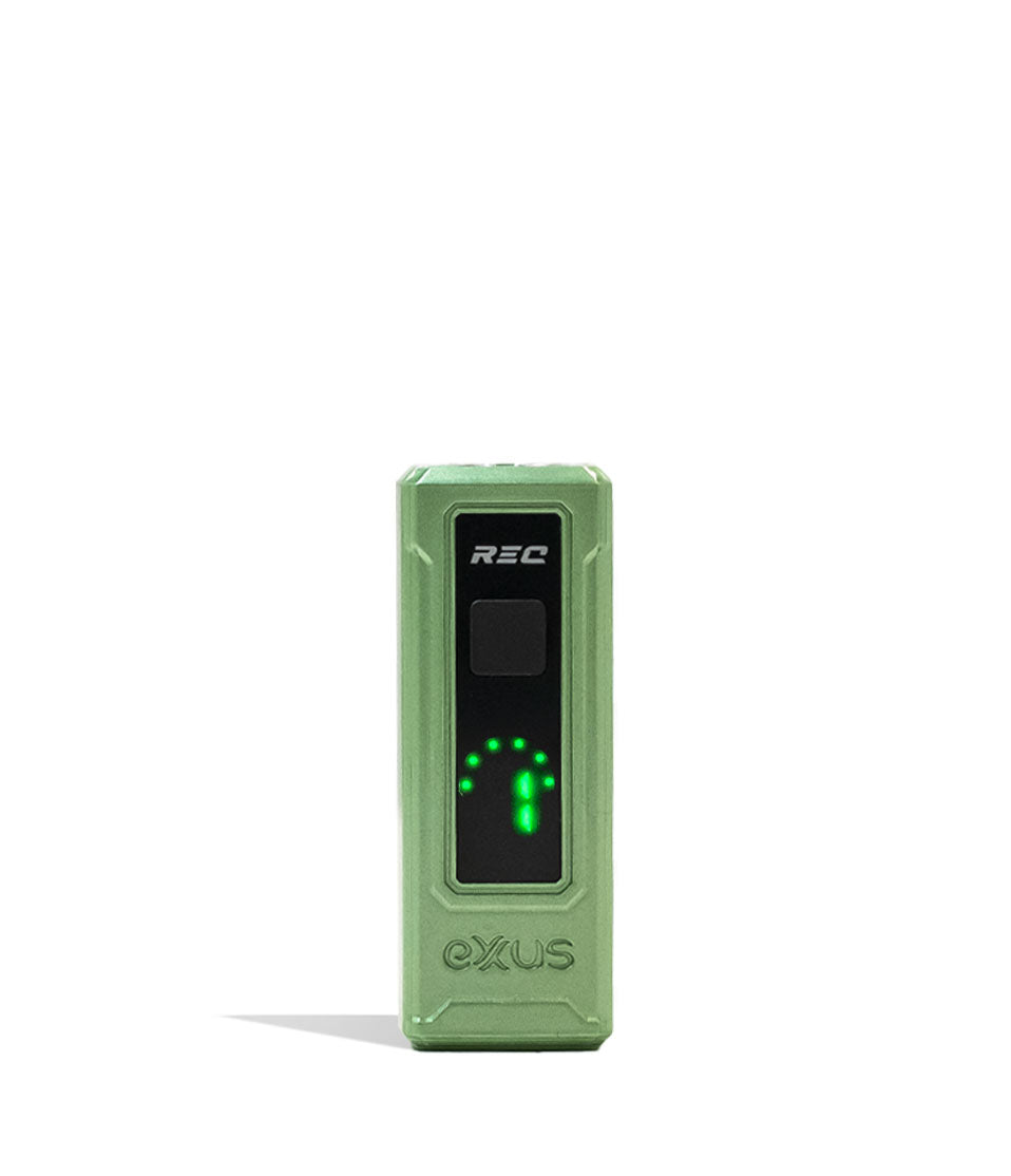 Crypto Exxus Vape REC Cartridge Vaporizer front view on White Background