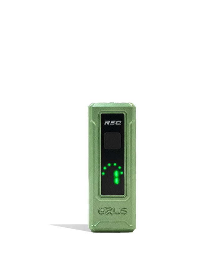 Crypto Exxus Vape REC Cartridge Vaporizer front view on White Background