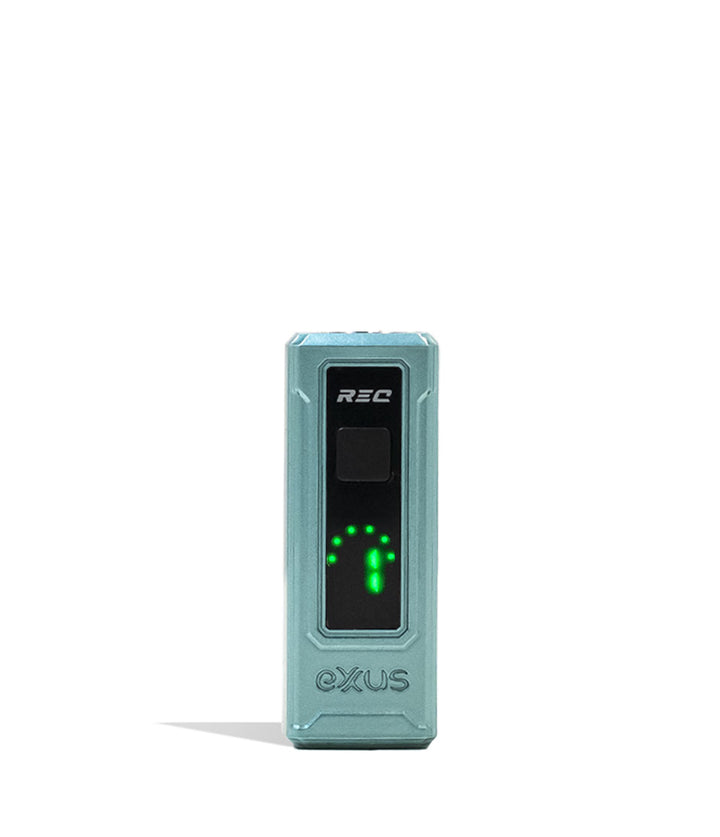 Glacier Exxus Vape REC Cartridge Vaporizer front view on White Background