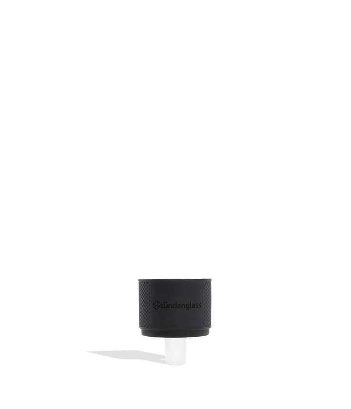 Stündenglass Gravity Infuser black dry herb bowl on white background