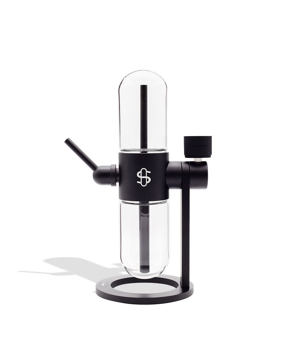 Stündenglass Gravity Infuser Black front view on white background