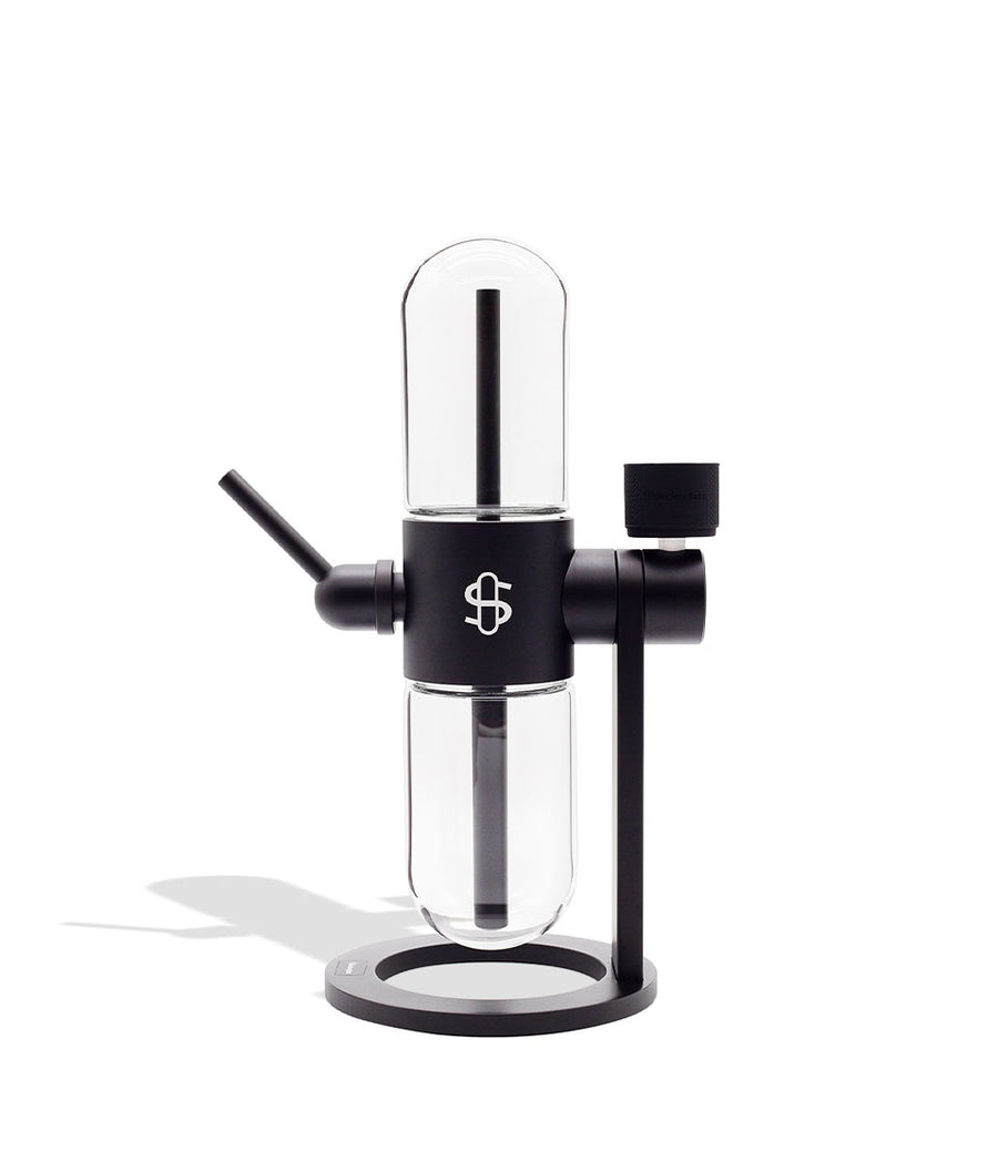 Stündenglass Gravity Infuser Black front view on white background