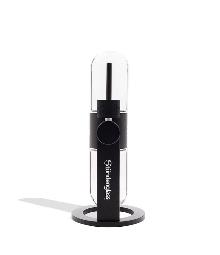 Stündenglass Gravity Infuser Black side view on white background