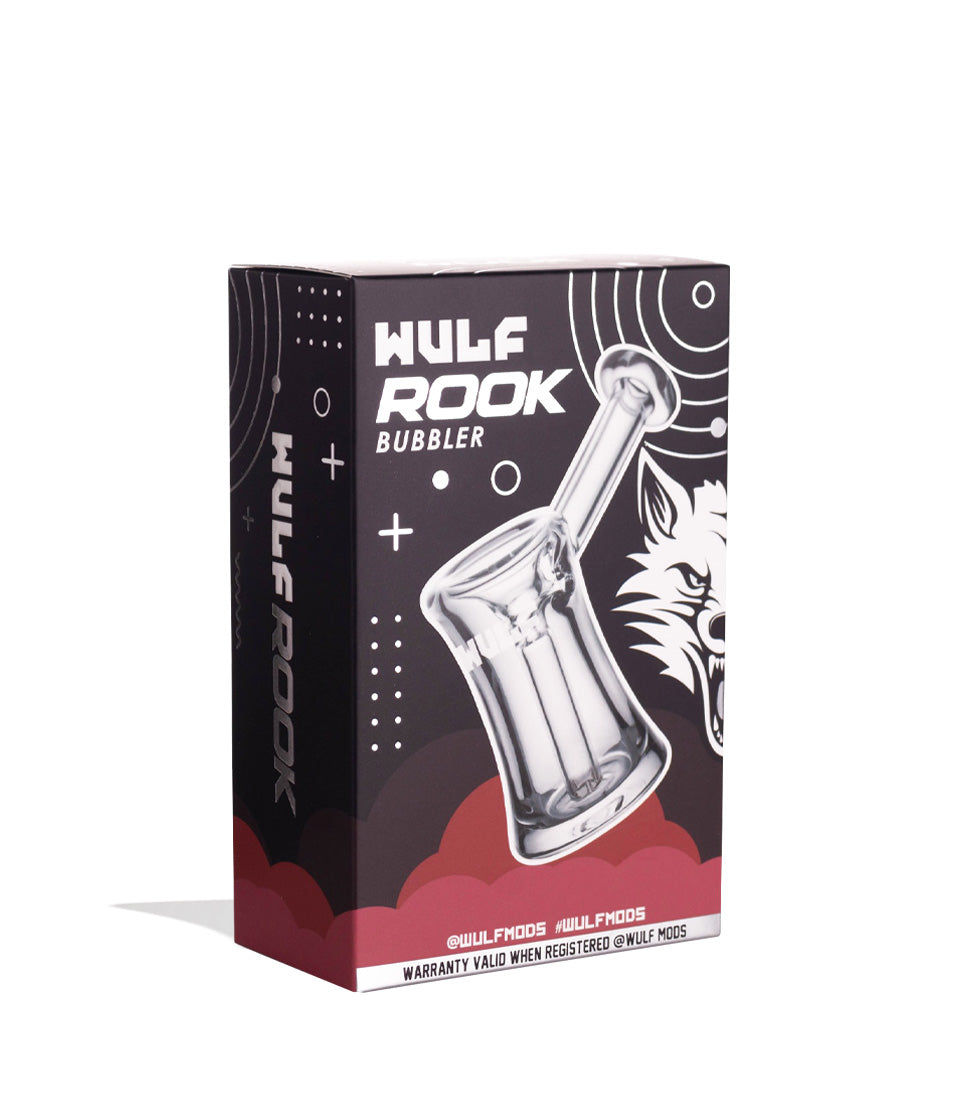 Clear box Wulf Mods Rook Bubbler on white background