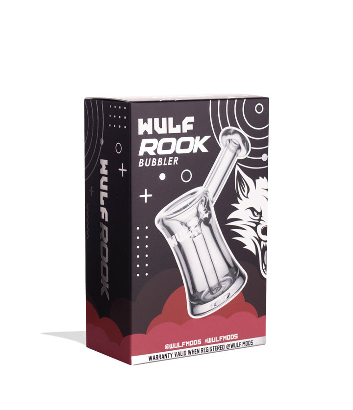 Clear box Wulf Mods Rook Bubbler on white background