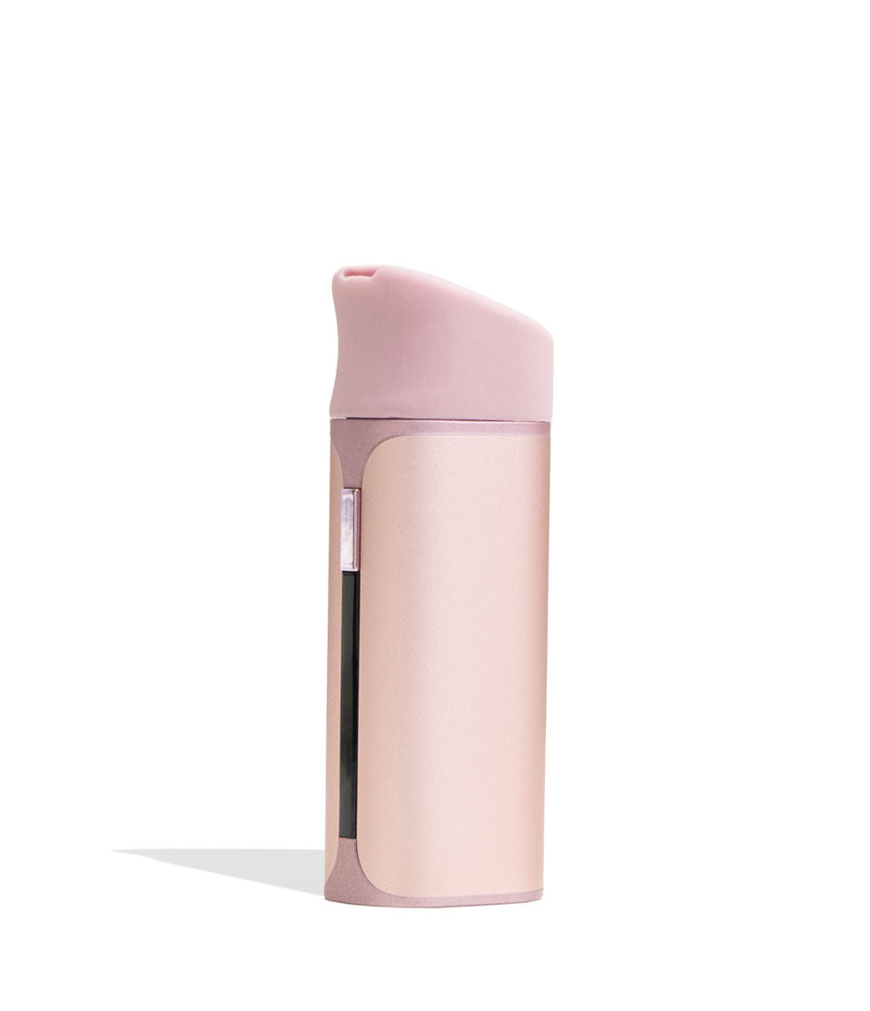 Pink Yocan Black Pocket Concentrate Vaporizer Side View on White Background