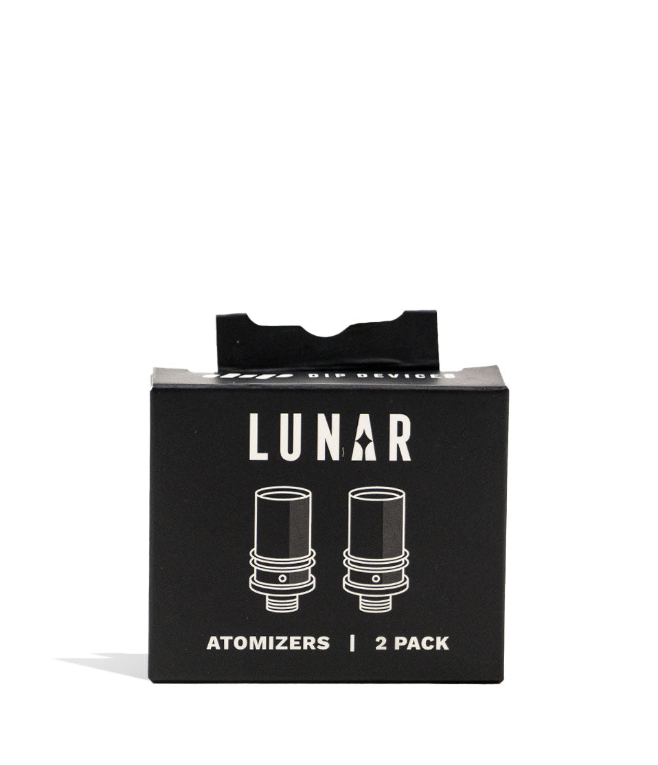 Dip Devices Lunar Replacement Atomizers 2pk box on white background