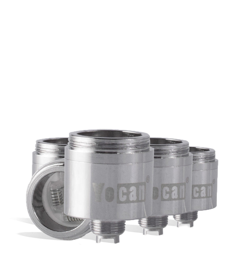 Yocan Evolve Plus XL Quartz Coil 5pk on white background