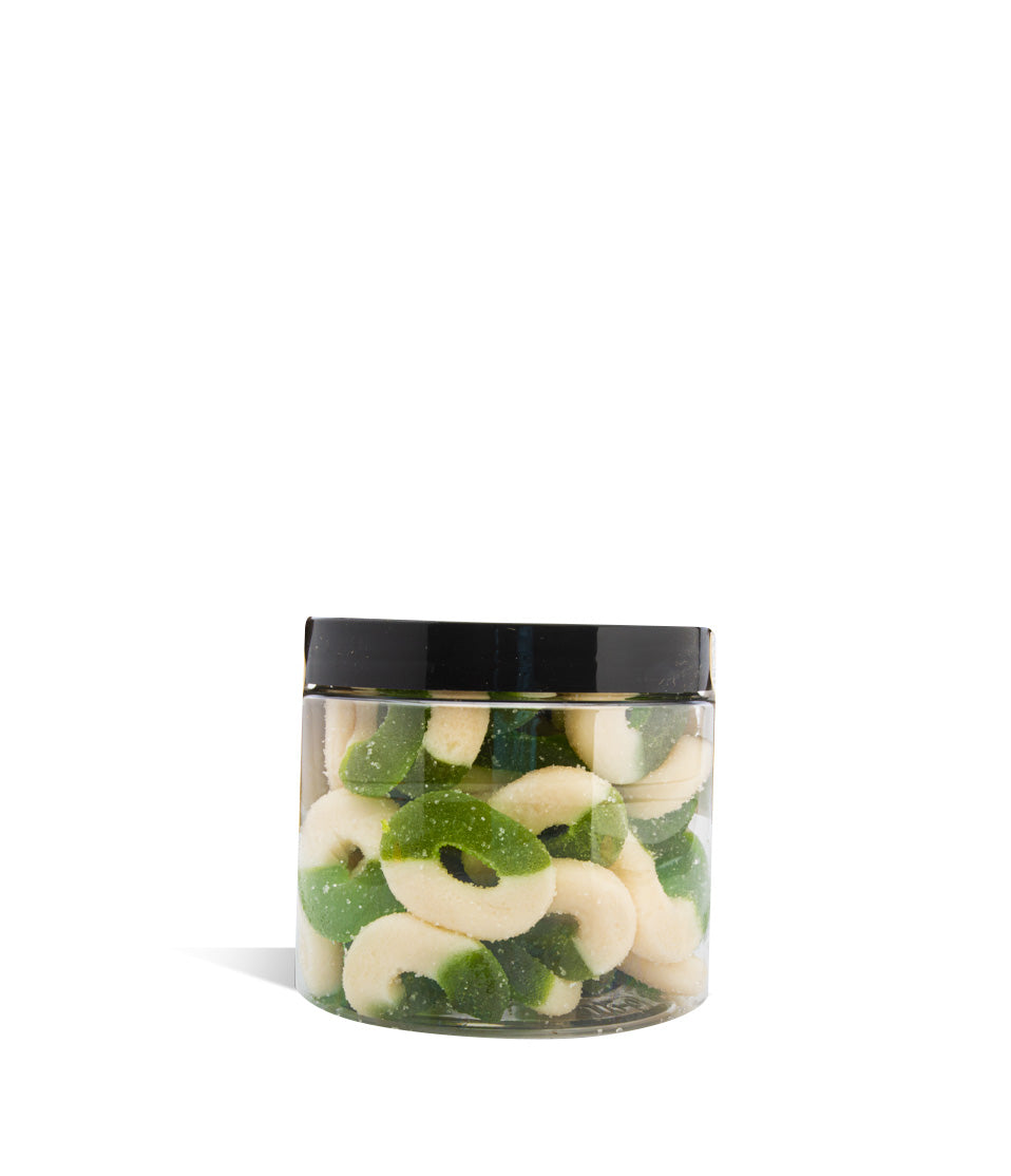 1000mg Apple Rings Just CBD Candy on white background