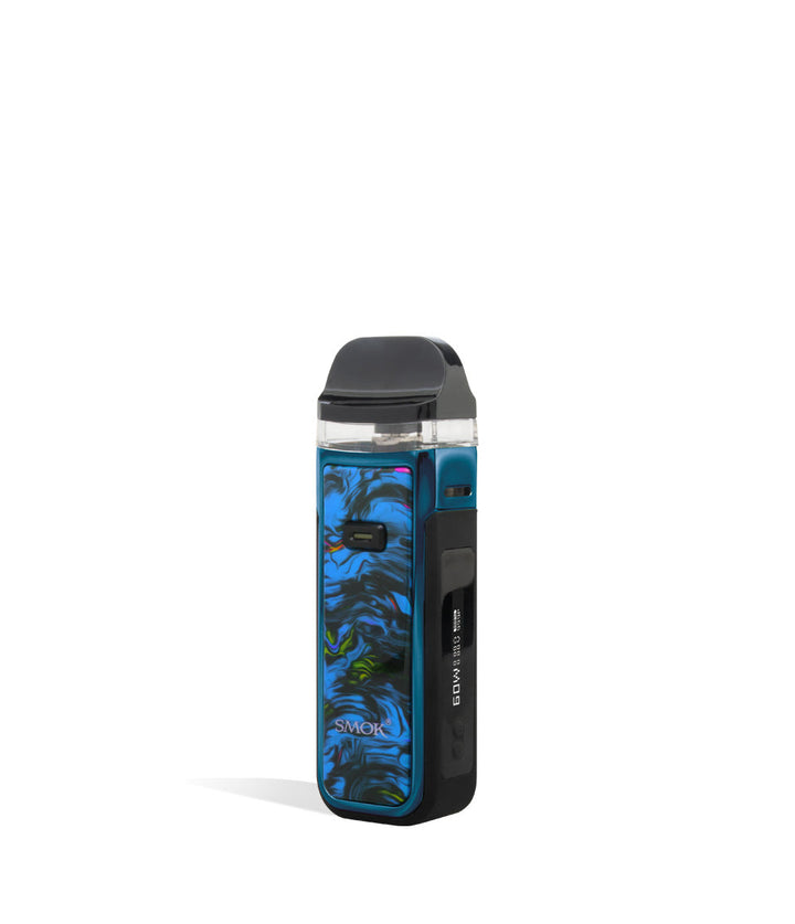 Fluid Blue side view SMOK NORD X 60w Pod System on white background