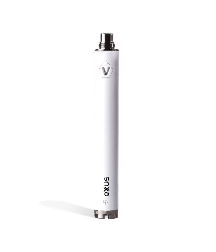 White Exxus Vape Spinner V2 Battery on white background