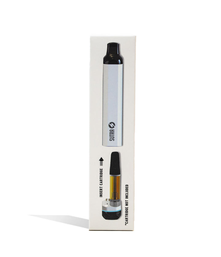 Pearl Sutra Vape SILO Auto Draw Cartridge Vaporizer Packaging Front View on White Background